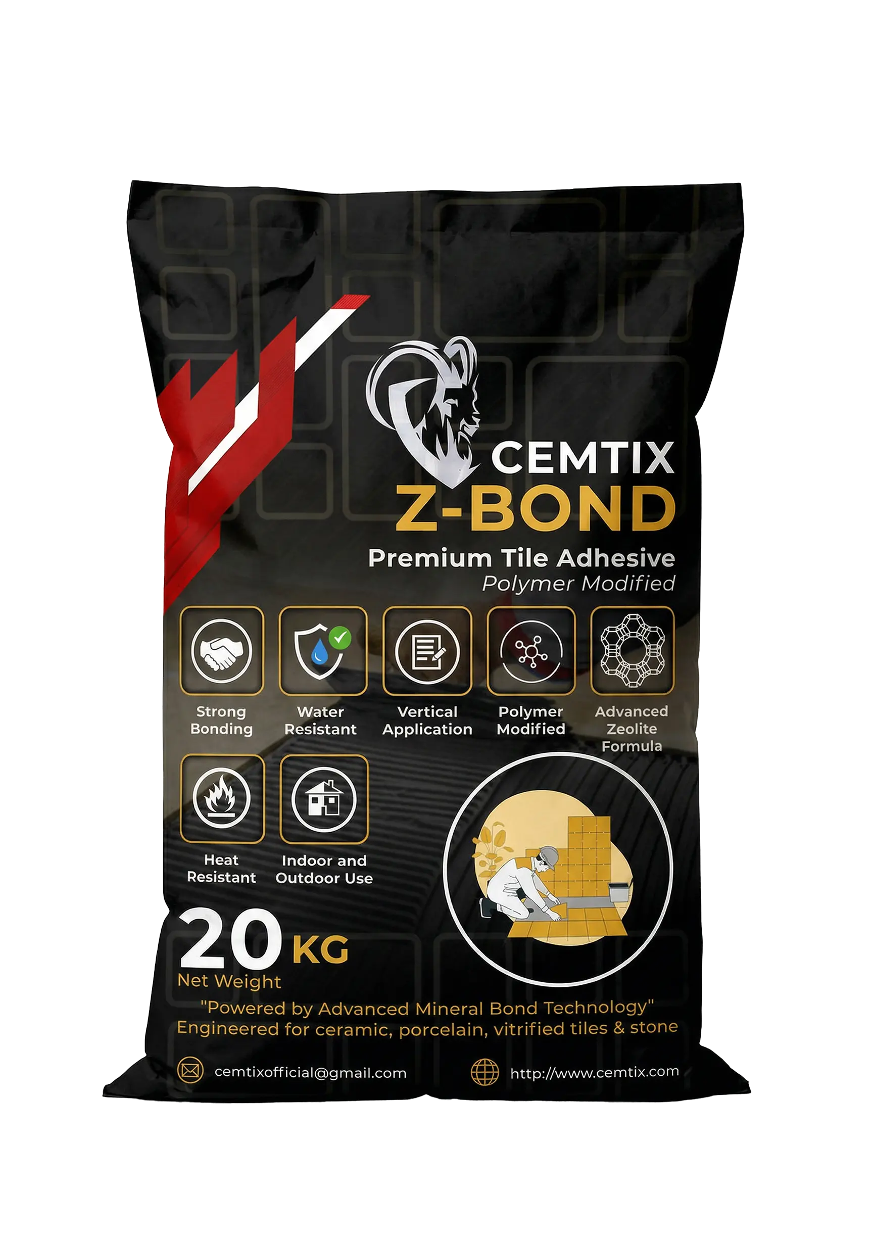 CEMTIX Z-BOND Tile Adhesive